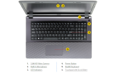 SANTIA Clevo W671SZQ1 Ordinateur Clevo W671SZQ1