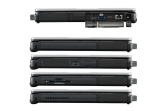 SANTIA Toughbook FZ55-MK1 FHD PC portable durci IP53 Toughbook 55 (FZ55) 14.0" - Vues de droite et de gauche (baie média modulaire)