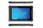 SANTIA Tablette KX-8D Tablette incassable, antichoc, étanche, écran tactile, très grande autonomie, durcie, militarisée IP65  - KX-8J