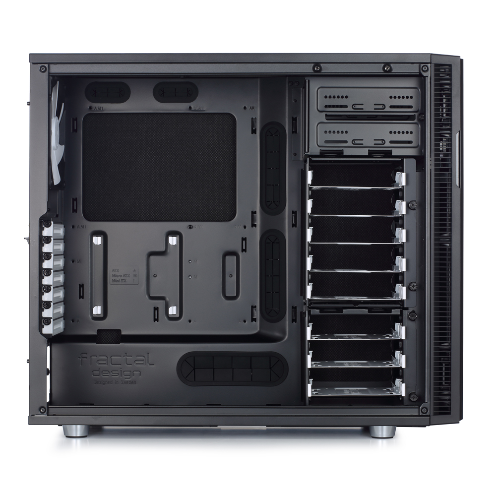 SANTIA Enterprise X299 Assembleur ordinateurs compatible Linux - Boîtier Fractal Define R5 Black