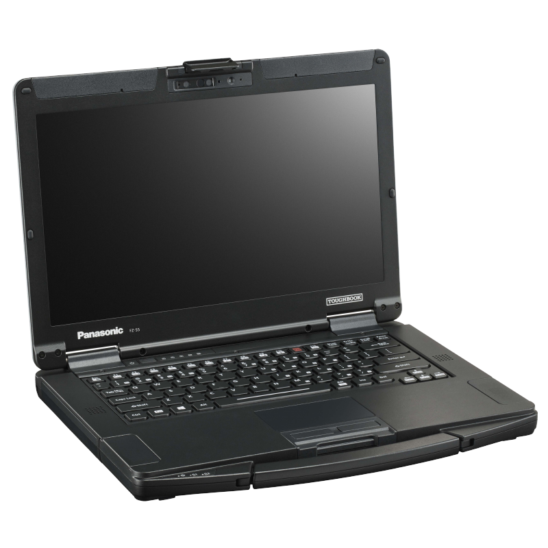 Toughbook FZ55-MK1 HD - PC portable durci IP53 Toughbook 55 (FZ55) Full-HD - FZ55 HD vue de gauche - SANTIA